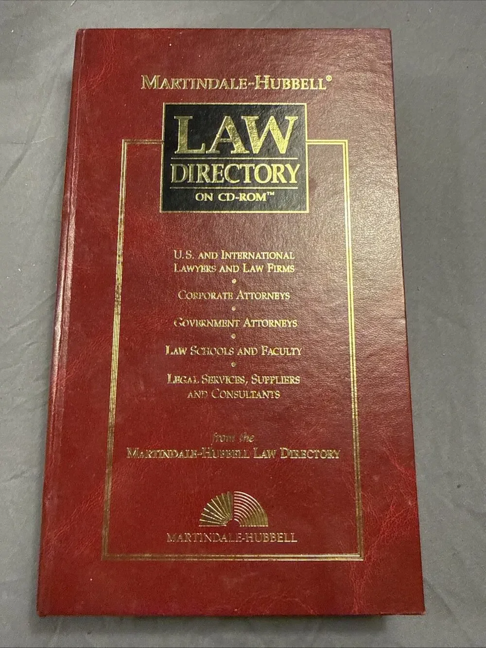 Martindale Hubbell Law Directory on CD-ROM